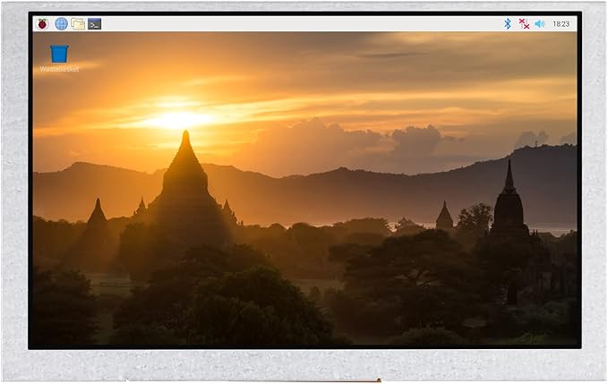 waveshare 5inch DSI Display 800 x 480 IPS Screen 160°Viewing Angle Compatible with Raspberry Pi 4B/3B+/3A+/3B/2B/B+/A+ Compute Module3/3+/Compute Module 4 (No Touch)