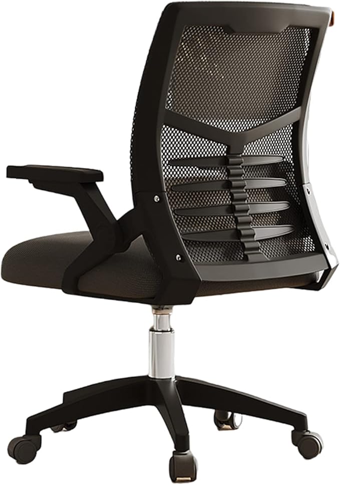 Office Dormitory Study Chair Ergonomic Swivel Chair Computer Chair Home Backrest Student Gaming Chair Office Chair (Size:Nylon feetColor:C)