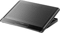 Genérico Cooling Base with Fan for Laptop | Adjustable and Silent Stand Riser – Made of Aluminium Alloy for Laptop for Keyboard Phone Tablet