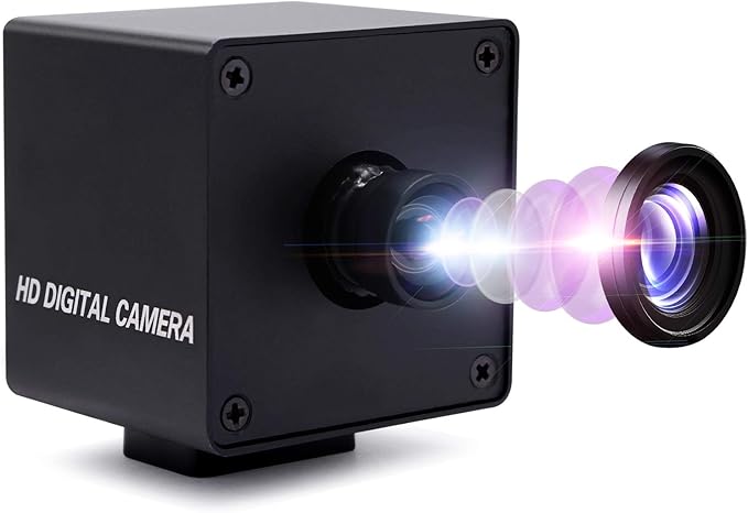 13 Megapixel USB Camera No Distortion Fixed Focus Webcam MJPEG 15fps 3840x2880 USB with Camera for Computer PC Laptop DesktopSupport Most OS