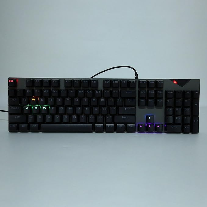 Gaming Keyboard Portable L300 Keypads with Backlight Effects for PC Laptop Work Support for MeWin 2000/ / 7/8/ 10/ Vista