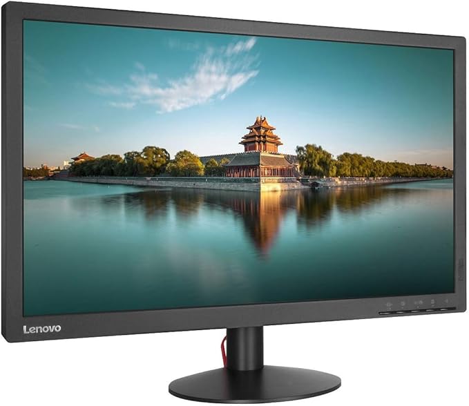 Lenovo Thinkvision T2224D Monitor is A Perfect Balance of Performance and Value. (61B1JAR1US) Black