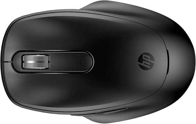 HP 515 Ultra-Fast Rechargeable Wireless Mouse (9C2F7AA) - Multi Surface - Wireless - 32.81 ft - Radio Frequency - 2.40 GHz - Rechargeable - Black - USB Type A - 4000 dpi - Scroll Wheel - 5 Button(s) -