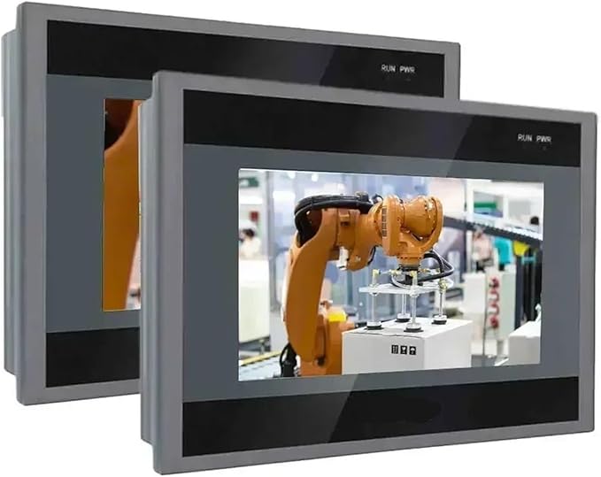 4.3 7 10 inch HMI All in One QM3G 43FH 70FH 100FH Compatible FX3G FX3U FX3S Support GX Developer GX Works2(QM3G-70FH-44MT)
