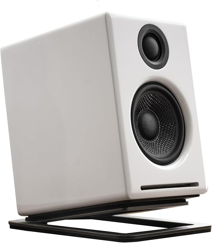 Audioengine A2+ 24 Bit 60 Watt Bluetooth Desktop Computer Speakers for Music and Gaming - PC MAC Laptop Tablet (Pack of 2)