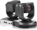PTZ Camera with 20X Optical Zoom Full HD 1080P60fps HDMI Camera for Conference Rooms Church Events Streaming &amp Video Calls | Compatible with Zoom Skype OBS | Easy Setup