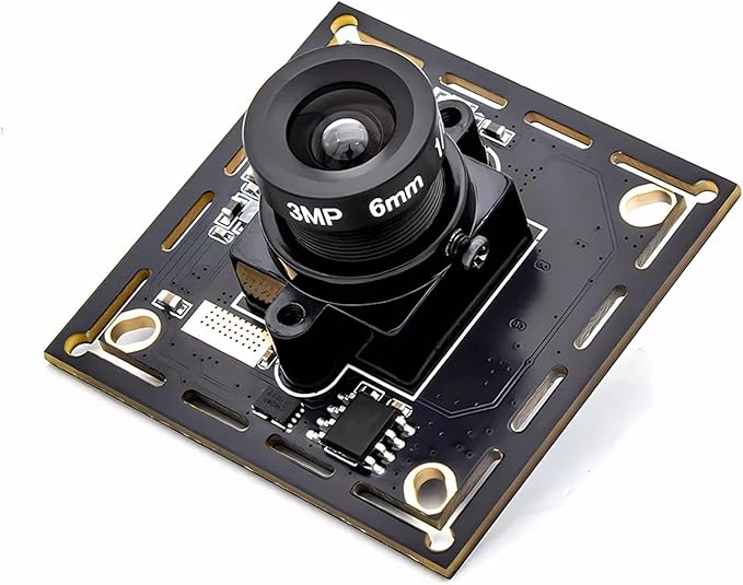 USB Camera Module 120FPS 90FPS 1080P 720P Global Shutter 6mm Without Blur M12 Lens AR0234 Board High Frame Rate Camera
