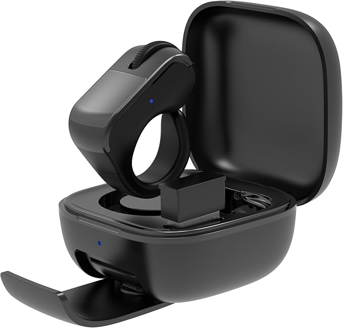 SPYN Multifunctional Wireless Ring Mouse PROFinger Ring Mouse with TouchTrackpad Bluetooth/Wireless Scroller for iPhone/Android/PC/Laptops/Tablets/SmartTVs RemoteControl for Camera/Video Recording