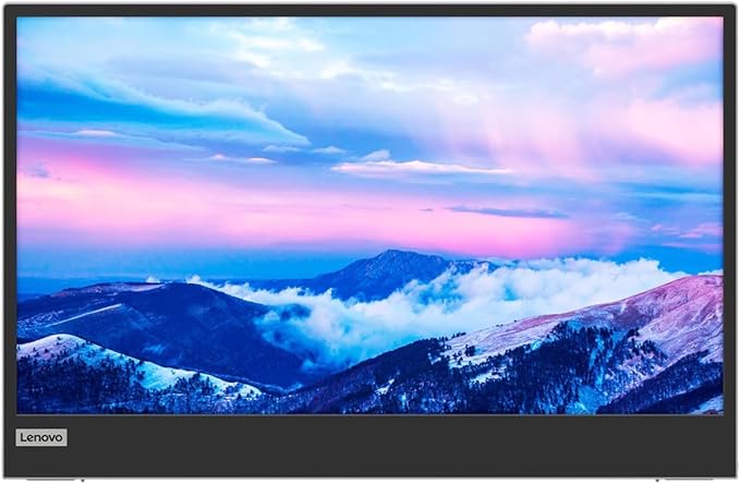 Lenovo - L15 Mobile Monitor - Portable - 15.6 FHD Display - 60Hz Refresh Rate - Low Blue Light Certified (Renewed)