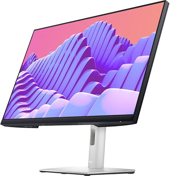 Dell P2722H Monitor Bundle 27 Inch Full HD IPS Display Height Adjustable Stand HDMI DisplayPort USB Hub Office Business Computer Screen + HDMI Cable + Cleaning Kit