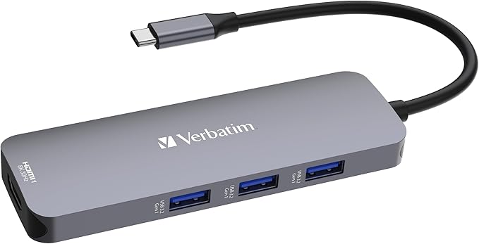 Verbatim USB-C Pro Multiport Hub 5 Port CMH-05 gray 32151