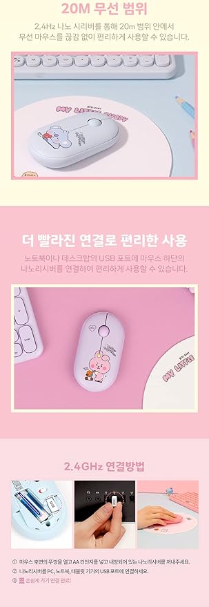BT21 Chimmy Baby My Little Buddy Mouse ver3 Linefriends