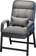 Executive Office Gaming Chair with Lumbar Support for Working Studying Gaming Without footrest