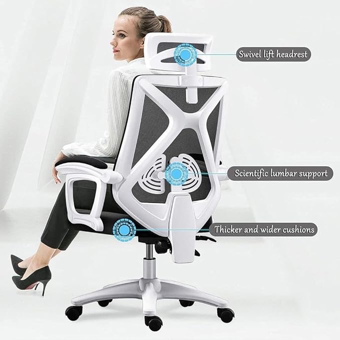 Office Chair Gaming Chair Ergonomic Computer Chair Office Desk Chair Gaming Chair High Back Swivel Chair Leisure Work Chair Chair Needed