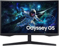 Samsung 32 Odyssey G5 QHD (2560 x 1440) 1000R 165Hz Curved Gaming Monitor 1ms Response Time AMD FreeSync LS32CG554ENXZA DisplayPort HDMI (Renewed)