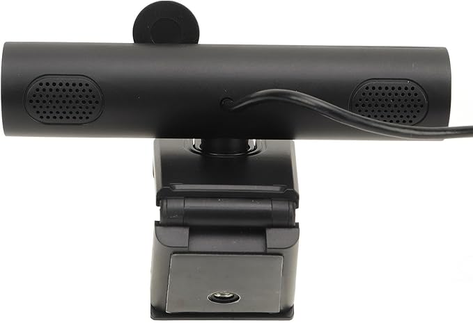 PC Webcam 2K USB with Auto Focus and Dual Noise Reduction Microphone - Wide Angle 90° Video Camera for Live Streaming Zoom Video Conferencing and Studying with Lens Cover