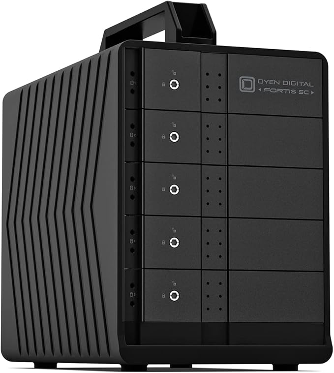 Oyen Digital Fortis 5C 5-Bay USB-C External Drive Enclosure (Renewed)