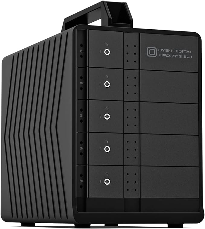 Oyen Digital Fortis 5C 5-Bay USB-C (USB 3.2) External Drive Array Enclosure