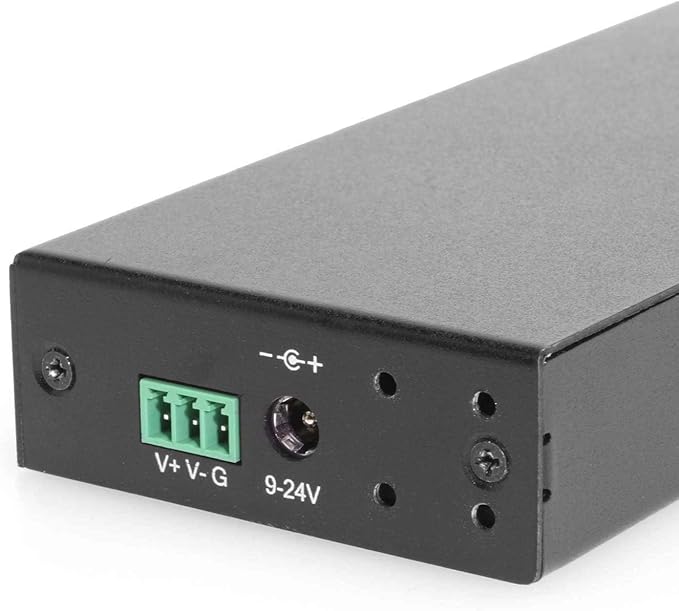 Gearmo 10-Port USB Type-A Hub with 5 Gbps Data Surge Protection &amp Mounting Options