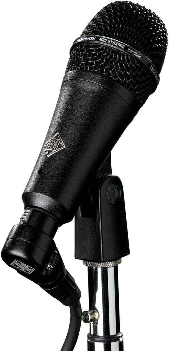 TELEFUNKEN M80-SH Supercardioid Dynamic Instrument Microphone (Renewed)