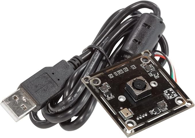 Arducam 8MP 1080P Auto Focus USB Camera Module with Microphone 1/3.2” CMOS IMX179 UVC USB2.0 Webcam Lightburn Camera for Windows Linux Android and Mac OS