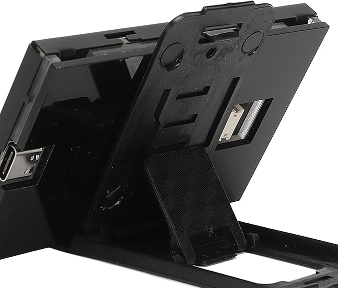 3.5in Computer Temp Monitor Full View Temperature Display USB Mini Screen for PC CPU RAM Plug and Play (Black)