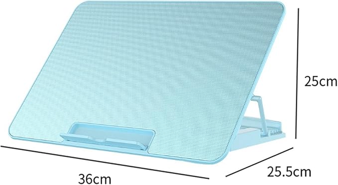 Laptop Cooling Pad with 6 Fans and Adjustable Height for Enhanced Performance Blue