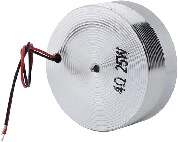 1Pcs 50MM 2Inch Full Range Resonance Speaker with Powerful Vibration Bass for Computer Laptop Smartphone Audio Playback Steel Color Compact Design (4Ω 25W)