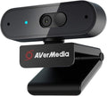 AVerMedia PW310P Webcam - Full 1080p 30fps HD Camera with Autofocus and Dual Stereo Microphones Work from Home Remote Learning - NDAA Compliant