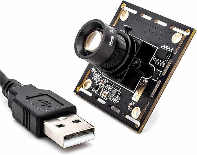 USB Camera Module 120FPS 720P 1080P 90FPS Global Shutter 8mm 42 Without Blur M12 Lens AR0234 Board High Frame Rate Camera