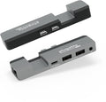 Plugable 5-in-1 USB C Hub for MacBook Pro &amp Air M1/M2/M3/M4/M5 - Thunderbolt 4 Compatible MagSafe Ready 40Gbps Data Gigabit Ethernet 2X USB 3.0 - Slim Portable Adapter with Pass-Through Charg