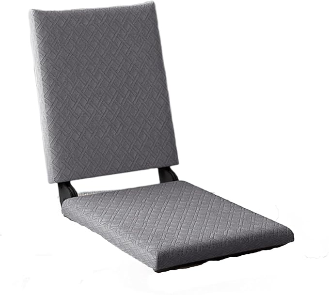 ELEFOCUS 5-Position Multi-Angle Padded Floor Chair Video Game Chairs for Meditation Seminars Reading TV Watching or Gaming(A53 * 51 * 40CM)