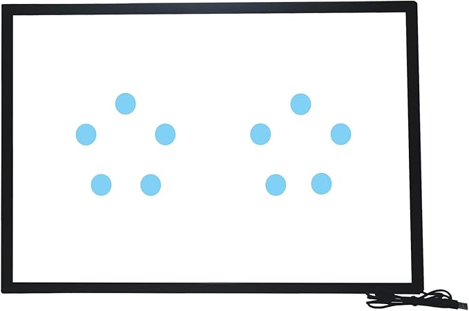 43 Inch Interactive 10 Points Infrared IR Touch Screen Overlay Frame Free Driver…