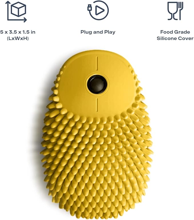 HedgeHog Health Hoglet Wireless Computer Mouse – Cute Functional and Tactile Fidget Tool. Combines Stress Relief with Comfort and Style Perfect for Enhancing Focus and Productivity.