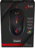 MediaRange MRGS201 Gaming Mouse with 6 Buttons USB 2.0 Cable Black
