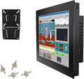 1pc 18.5 21.5 19 23.6 Inch Industrial Desktop Computer Monitor Mini Host Display with Resistive Touch Screen VGA Interface(21.5 inch VGA USB)