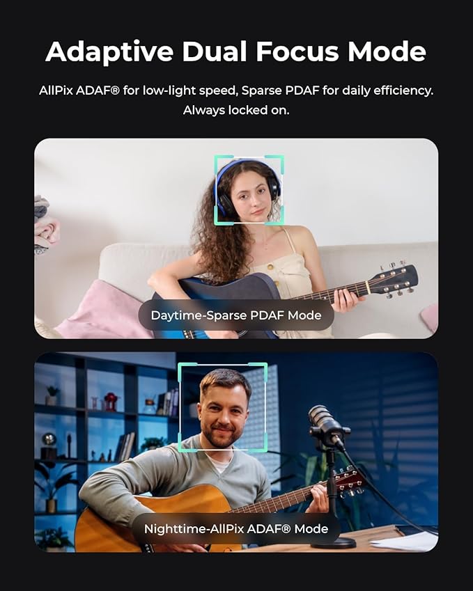 OBSBOT Tiny 3 AI-Powered Spatial Audio 4K Webcam AI Tracking PTZ Camera with 1/1.28 Sensor Tri-Mic Voice &amp Gesture Control 120FPS HDR Web Cam for PC Laptop Streaming Meeting Switch 2 e