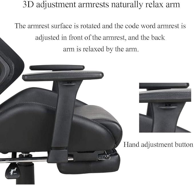Office Chair Gaming Chair Computer Chair Reclining Computer Chair Home Modern Minimalist Office Study Lifting Backrest Waist Swivel Chair Net Gaming Seat