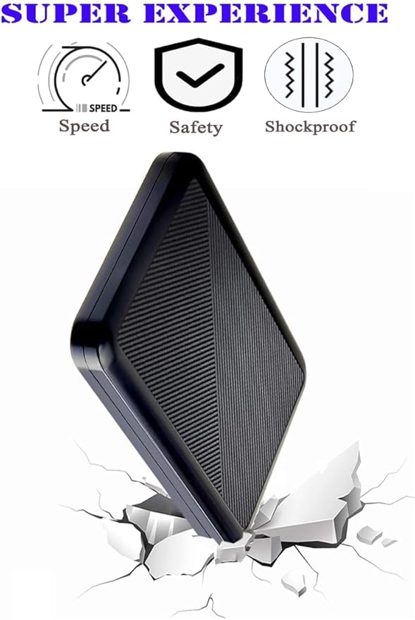 Ultra Slim Portable External Hard Drive USB 3.0 HDD Storage for PC Mac Laptop PS4 Xbox one (250GB)