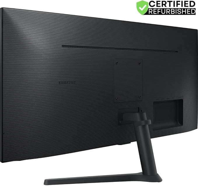 Samsung LS34C502GANXZA 34 inch ViewFinity S50GC Series 1440p HDR Ultrawide Monitor (Renewed) Bundle with 2 YR CPS Enhanced Protection Pack