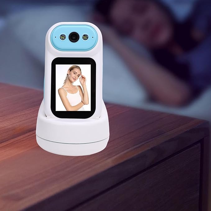 2 Way Video Camera 5MP 2.8 Inch Clear Screen AI Human Detection 2.4G WiFi Security Camera with 32GB Memory Card for Home Video Calling