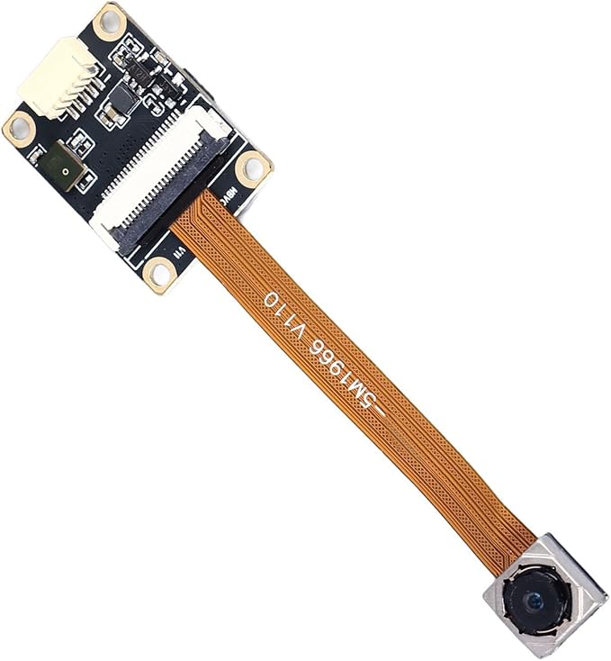 5MP 2K USB Camera Module with 120 Degree Wide Angle Distortionless Built in Microphone for Laptop Suitable for All in One Notebook Industrial Equipment Connect via USB Port