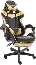 Computer Gaming Chairs PC Gaming Chair High Back Racing Office Chair PU Leather Desk Backrest and Seat