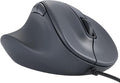 ELECOM Left Hand Wired USB Ergonomic Shape Mouse Silent Click 2000DPI 5 Buttons Optical Sensor Compatible with PC Mac Laptop EX-G Lsize Black (M-XGL31UBSKBK)