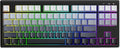 M87V2 Wireless KeyboardLow Profile Quiet Typing Membrane Gaming Keyboard with 80% TKL Layout Side Printed KeysRGB BacklitUSB C Rechargeable87 Keys PBT Keycap for Windows PCMacLinux-Moonlit Night