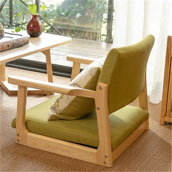 Office Chair Gaming Chair Computer Chair Bay Window Floor Tatami Legless Chair with Upholstery Seat Cushion Home Furniture Leisure Chair
