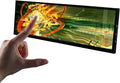 VSDISPLAY 14.5 Inch 2K 2560x720 LCD Monitor Touch Panel 14.5'' Stretched Bar Display with USB-C Video Input for Gaming/PC/Laptop/Computer Monitoring Extra Secondary Screen