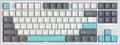 FE87 V2 Wired Mechanical Keyboard Dual 8KHZ Polling Rate Support SODC/Latency As 0.125MS/ARGBHot Swappable Gasket Sturcture Gaming Keyboard (White/Green Phoenix Switch)
