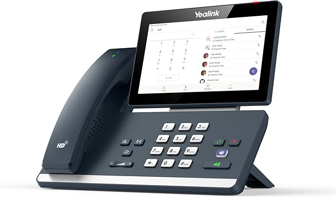 Yealink MP58-WH-TEAMS-E2 - PoE - Android 13 OS - 7 inch (1024 x 600) capacitive Touch Screen - Power Adapter NOT Included