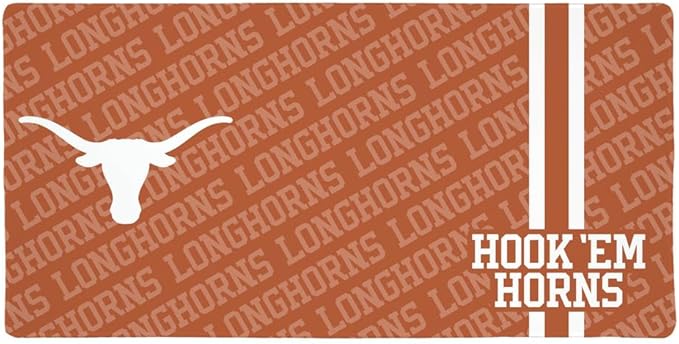 University of Texas Longhorns Hook 'em Horns Large Gaming Mouse Pad Desk Mat with Stitched Edges Non-Slip Base for Gamer Home and Office 31.5 x 15.7